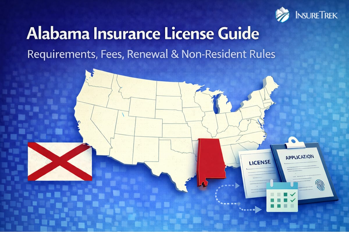 Alabama insurance license requirements
