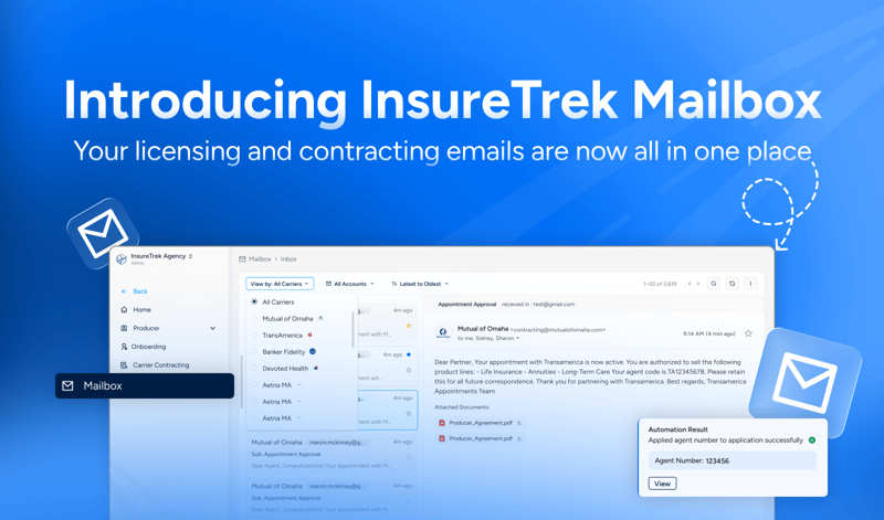 insurance contracting email management